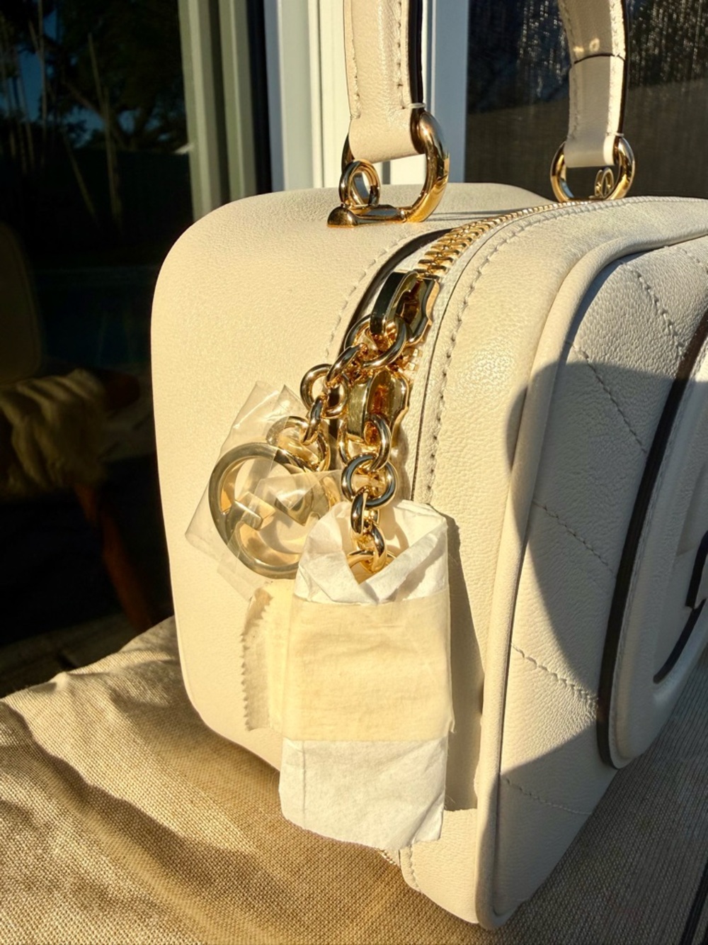 Gucci Top Handle Leather Crossbody Bag - Picture 4 of 7